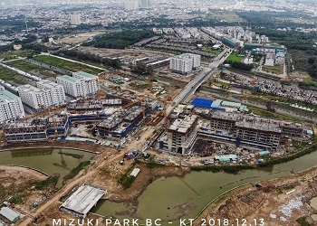 Cập nhật tiến độ Mizuki Park Nam Long tháng 12 giai đoạn 1